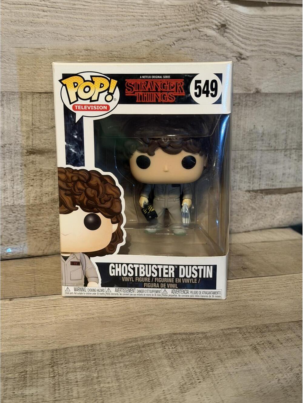 Stranger Things Ghostbuster Dustin #549 Funko Pop! [COPY]